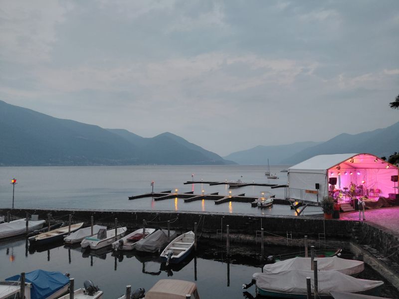 View over the lake in Ascona, Switzerland